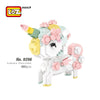 Loz 9256 Cherry Blossom Unicorn
