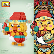 LOZ 9274 Spring Festival Lucky Chicken with Drum