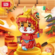 LOZ 9284 Lunar New Year Tiger In Dragon