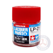 Tamiya 82121 Lacquer Paint LP-21 Italian Red (10ml)