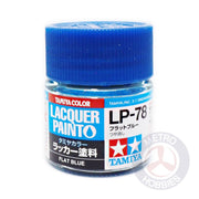 Tamiya 82178 Lacquer Paint LP-78 Flat Blue (10ml)