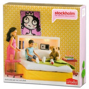 Lundby 9047 Stockholm Bedroom Set*