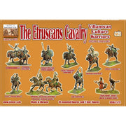 Linear-A 022 1/72 Etruscan Cavalry Villanovan Culture Warriors 9th-5nd Centuries BC
