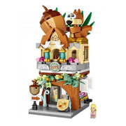 Loz 1641 Mini Streets Squirrel Shop