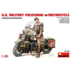 MiniArt 35168 1/35 US Military Policeman with Motorcycle