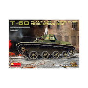 Miniart 1/35 T-60 Plant N.37 Sverdlovsk Prod. Spring 1942 Interior Kit