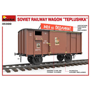 MiniArt 35300 1/35 Soviet Railway Wagon Teplushka