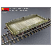 MiniArt 35303 1/35 Soviet Railway Flatbed 16.5-18T