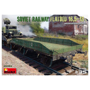 MiniArt 35303 1/35 Soviet Railway Flatbed 16.5-18T
