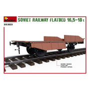 MiniArt 35303 1/35 Soviet Railway Flatbed 16.5-18T