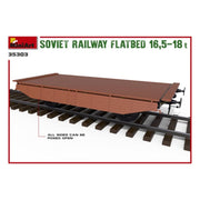MiniArt 35303 1/35 Soviet Railway Flatbed 16.5-18T