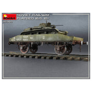 MiniArt 35303 1/35 Soviet Railway Flatbed 16.5-18T