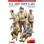 MiniArt 35308 1/35 U.S. Jeep Crew and MPs. Special Edition Plastic Model Kit