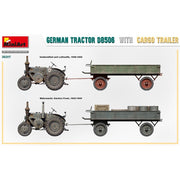 MiniArt 35317 1/35 German Tractor D8506 with Cargo Trailer