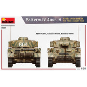 MiniArt 35337 1/35 Pz.Kpfw.IV Ausf. H Nibelungenwerk. Mid Prod. August 1943 Pz.Kpfw.IV Ausf. H NIBELUNGENWERK. MID PROD. AUGUST 1943 1:35