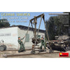 MiniArt 35350 1/35 German Tankmen with Gantry Crane and Maybach HL 120 Engine Plastic Model Kit