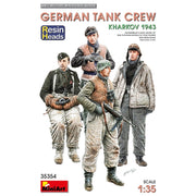 MiniArt 35354 1/35 German Tank Crew Kharkov 1943 Resin Heads