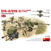 MiniArt 35369 1/35 ZIS-2/ZIS-3 with Limber and Crew (2 in 1) Plastic Model Kit