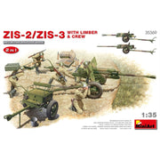 MiniArt 35369 1/35 ZIS-2/ZIS-3 with Limber and Crew (2 in 1) Plastic Model Kit