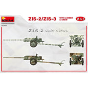 MiniArt 35369 1/35 ZIS-2/ZIS-3 with Limber and Crew (2 in 1)