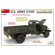 MiniArt 35380 1/35 US Army G7107 4x4 1.5t Cargo Truck