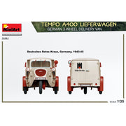 MiniArt 35382 1/35 Tempo A400 Lieferwagen German 3-Wheel Delivery Van