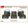 Miniart 35383 1/35 G7107 with Crew 1 5t 4x4 Cargo Truck with Metal Body