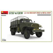 Miniart 35383 1/35 G7107 with Crew 1 5t 4x4 Cargo Truck with Metal Body