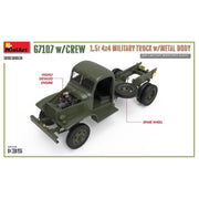 Miniart 35383 1/35 G7107 with Crew 1 5t 4x4 Cargo Truck with Metal Body