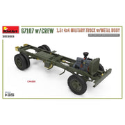 Miniart 35383 1/35 G7107 with Crew 1 5t 4x4 Cargo Truck with Metal Body