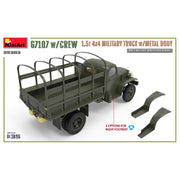 Miniart 35383 1/35 G7107 with Crew 1 5t 4x4 Cargo Truck with Metal Body