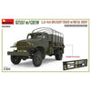 Miniart 35383 1/35 G7107 with Crew 1 5t 4x4 Cargo Truck with Metal Body