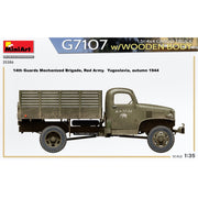 MiniArt 35386 1/35 G7107 1.5t 4×4 Cargo Truck With Wooden Body