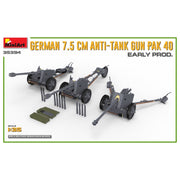 MiniArt 35394 1/35 German 7.5cm Anti-Tank Gun Pak 40. Early Production