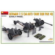 MiniArt 35394 1/35 German 7.5cm Anti-Tank Gun Pak 40. Early Production