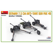MiniArt 35394 1/35 German 7.5cm Anti-Tank Gun Pak 40. Early Production