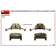 MiniArt 35395 1/35 German Artillery Tractor T-60(r) with Crew and Towing PaK40 7.5cm Gun