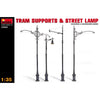 Miniart 35523 1/35 Tram Supports and Street lamps