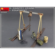 MiniArt 35589 1/35 F Ton Gantry Crane and Equipment