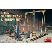 MiniArt 35589 1/35 F Ton Gantry Crane and Equipment