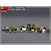 MiniArt 35595 1/35 Oil and Petrol Cans 1930-40s