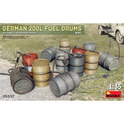 MiniArt German 200l Fuel Drum Set WWII