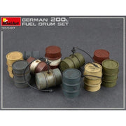 MiniArt 35597 German 200l Fuel Drum Set WWII