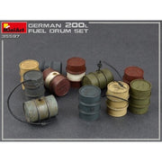 MiniArt 35597 German 200l Fuel Drum Set WWII