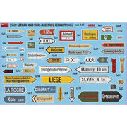 MiniArt 35609 1/35 German Road Signs (Ardennes Germany 1945)