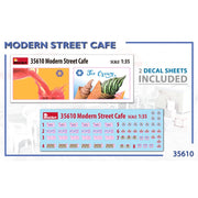 MiniArt 35610 1/35 Modern Street Cafe