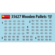 MiniArt 35627 1/35 Wooden Pallets 12pc