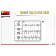 MiniArt 35628 1/35 Wooden Crates With Fruit