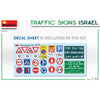Miniart 35653 1/35 Traffic Signs Israel