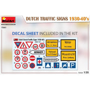 MiniArt 35661 1/35 Dutch Traffic Signs 1930-40s